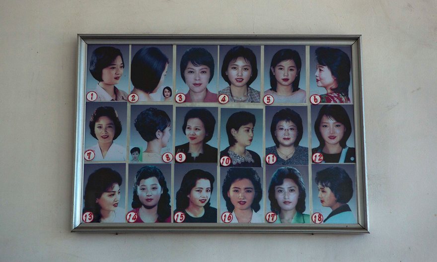 مدل های مجاز موی زن و مرد در کره شمالی (+عکس)
