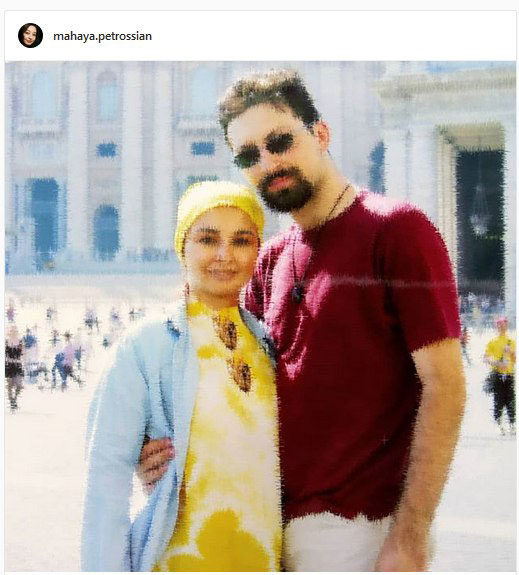 ماجرای ازدواج ماهایا پطروسیان با مرد ایرانی-ایتالیایی! (عكس)