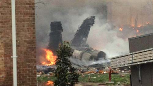 عکس و فیلم سقوط یک F18