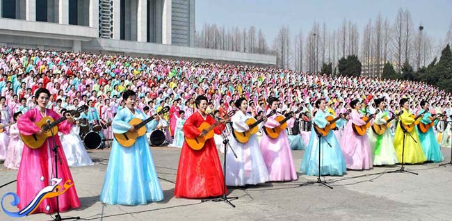 تصاویر متفاوت از زندگی و تفریح در کره شمالی