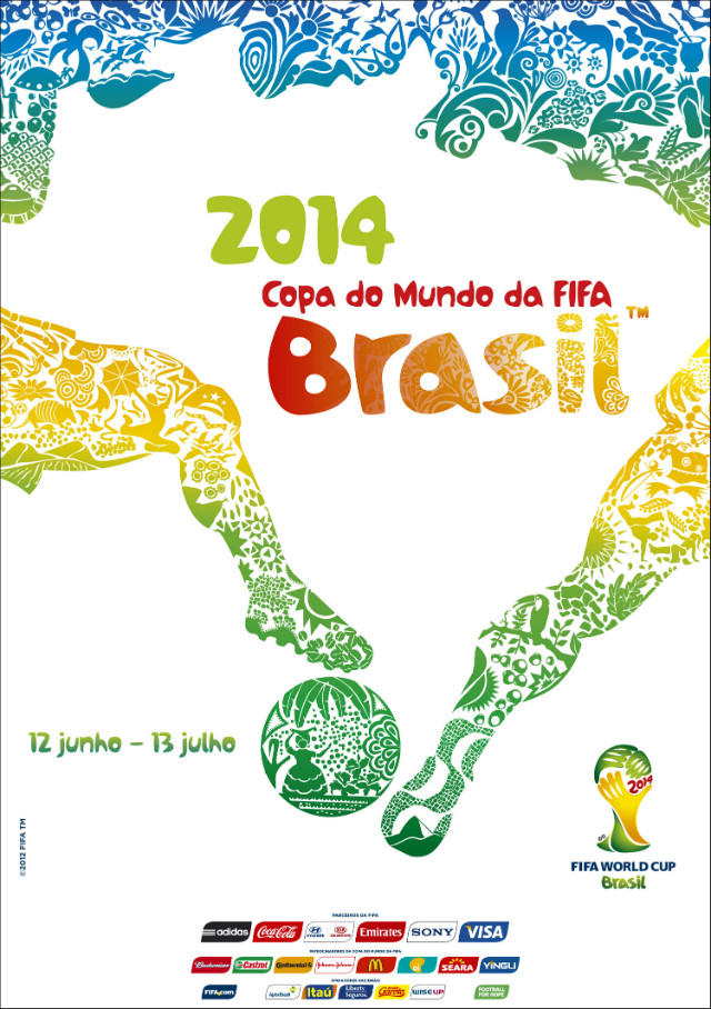 رونمایی از پوستر جام جهانی 2014+عکس