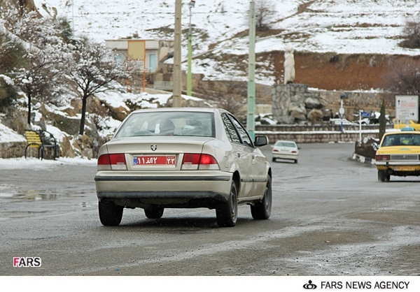 پرسه زنی با خودرو دولتی+تصاویر