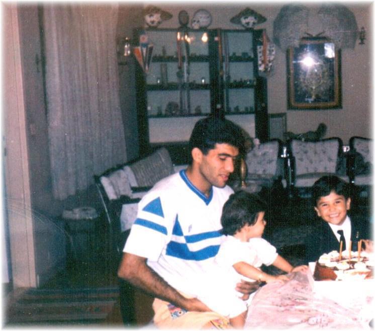 احمد عابدزاده و پسرش امیر +عکس