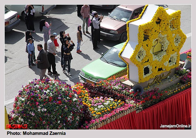 کارناوال گل در خيابانهاي مشهد