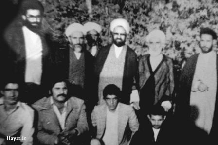 عکس رهبر انقلاب و شهید مطهری قبل از انقلاب