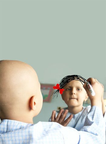 عکس:آرزوی کودک سرطانی