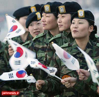 تصاویر: سربازان زن کشورهای مختلف