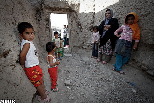 تصاویر فقر، بیخ گوشمان در تهران