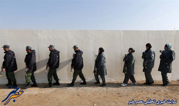 تصاویر/ تمرین زنان پلیس افغان