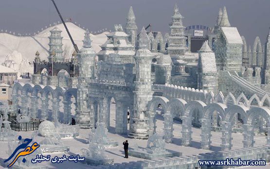 تصاویر جالب از جشنواره جهانی برف و یخ