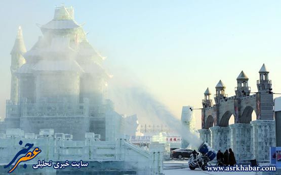 تصاویر جالب از جشنواره جهانی برف و یخ