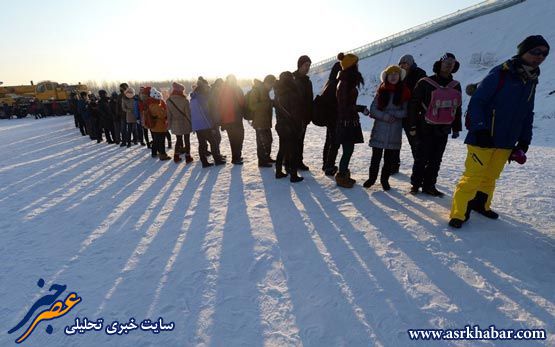 تصاویر جالب از جشنواره جهانی برف و یخ