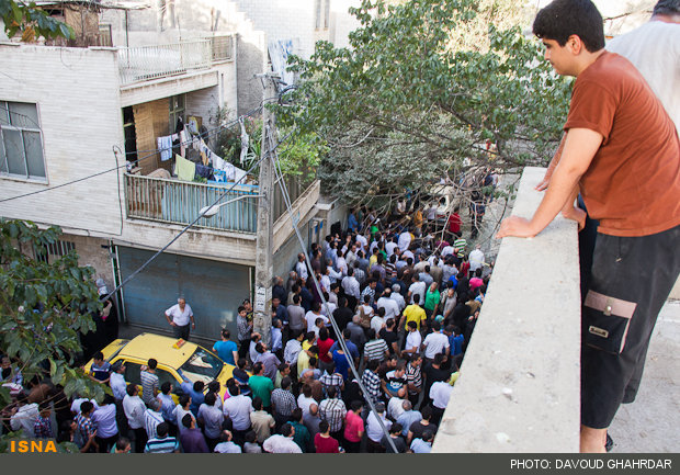 انفجار گاز در منزل مسکونی تهران/تصاویر