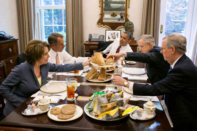 ناهار اوباما /عکس
