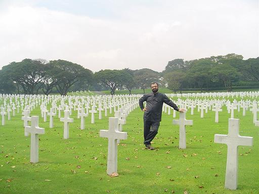 عکس/رسایی در قبرستان سربازان آمریکایی