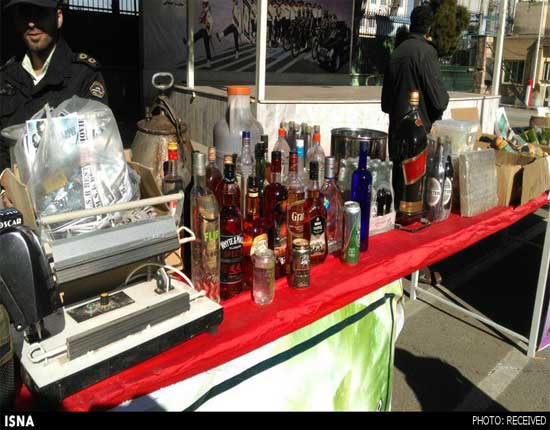 افزایش قابل توجه کشف مشروبات الکلی در غرب استان تهران(عكس)