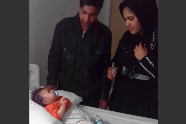 درمان فرزند جوانترین پدر ایران رایگان شد