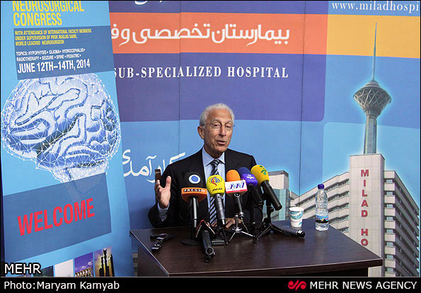 تصاوير/ ششمین کنگره بین المللی جراحی مغز و اعصاب در بيمارستان ميلاد