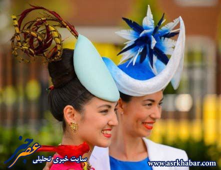 جشنواره عجیب ترین کلاه های زنانه(+تصاویر)