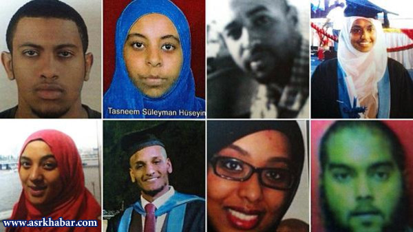 9 دانشجوی پزشکی انگلیسی عضو داعش شدند (+عکس)