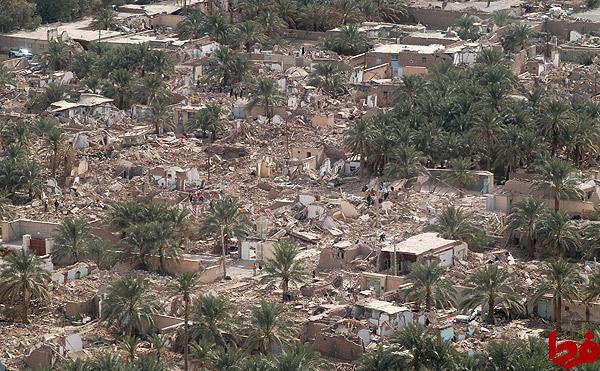 عکس: 5 دی ماه خاطره تلخ زلزله بم