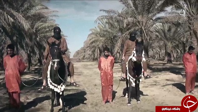 ابتکار هولناک داعش در گردن زنی +عکس