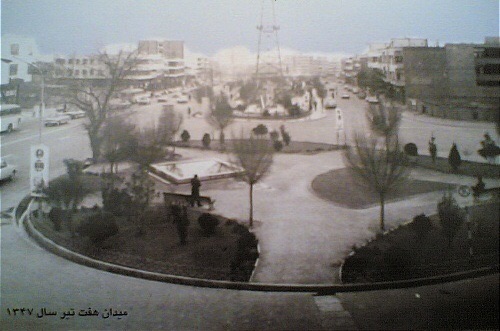 میدان هفت تیر سال 1347/عکس