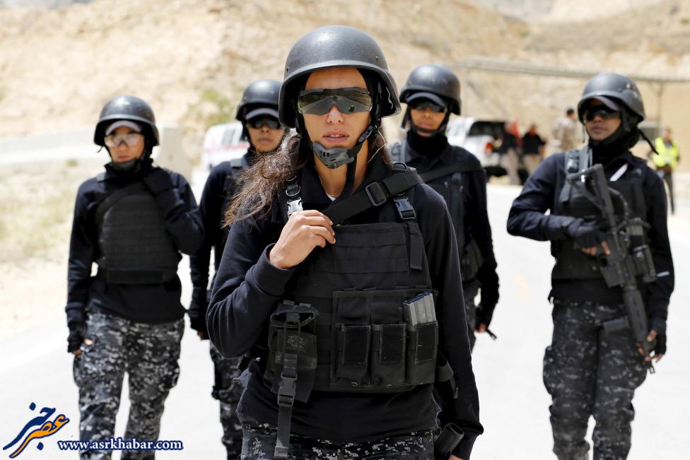کماندوهای زن ارتش اردن