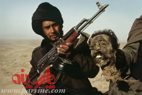جديدترين جنايت طالبان در رقابت با داعش(عكس18+)