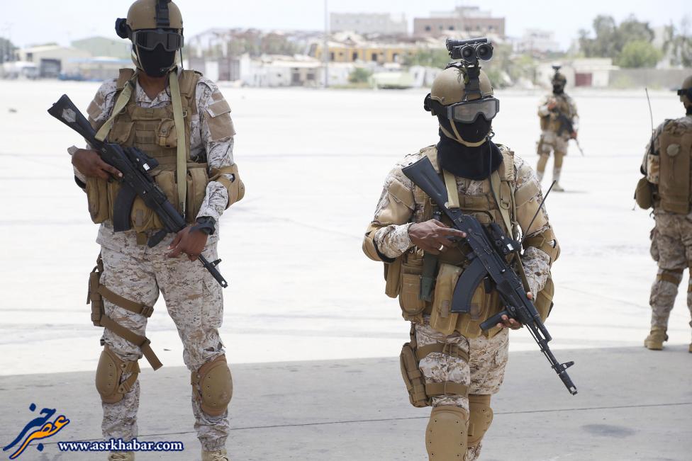 عکس جالب از سربازان عربستان (عکس)