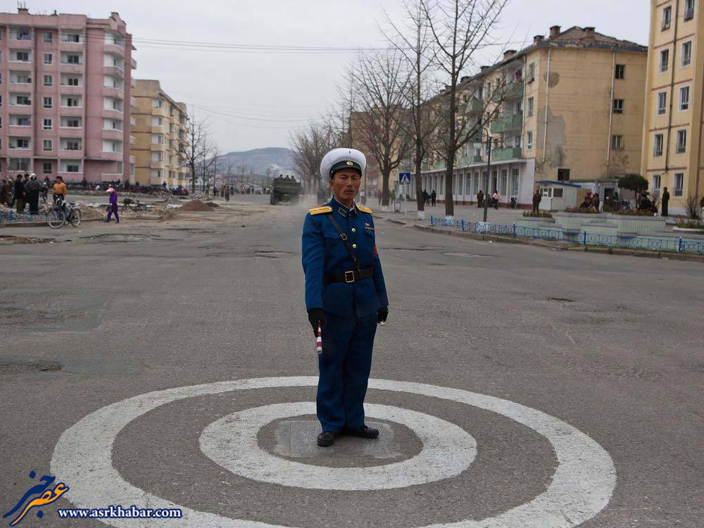 پلیس راهنمایی رانندگی کره شمالی (عکس)