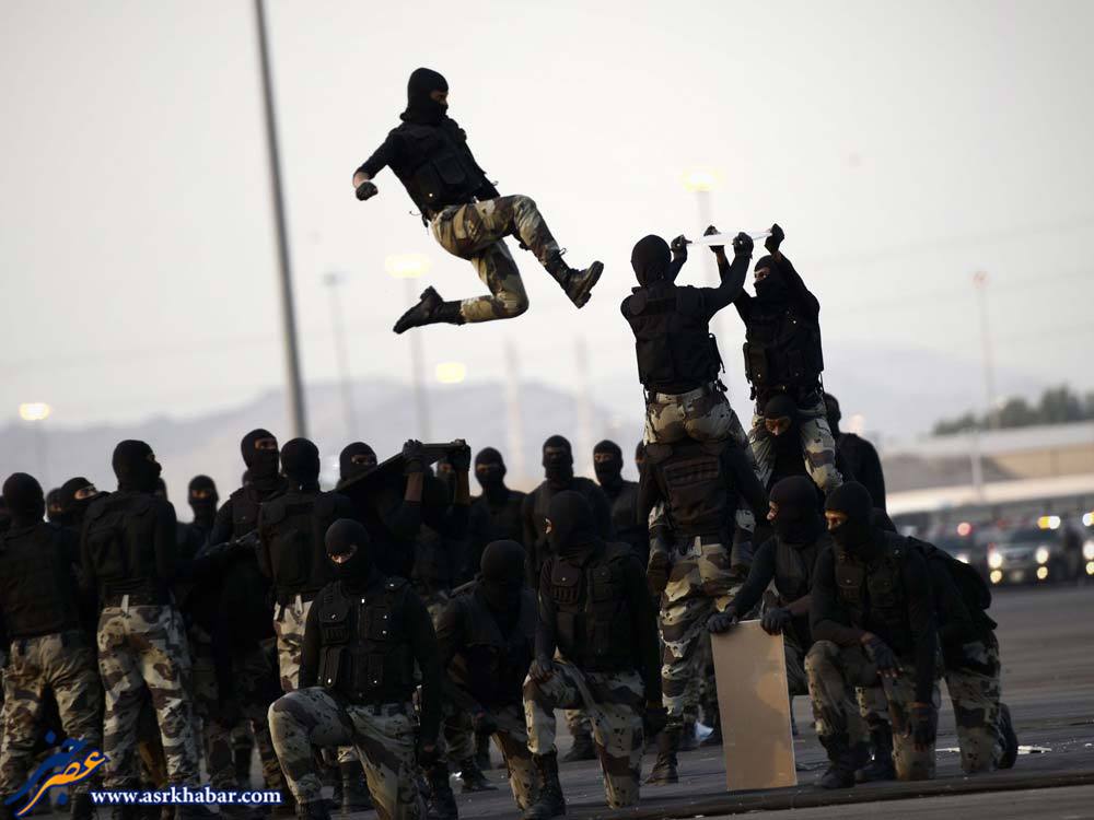 پلیس یگان ویژه عربستان (عکس)