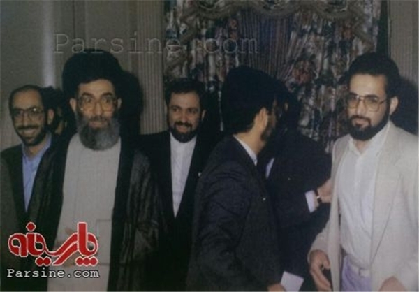 عکس:ظریف در سفر آیت‌الله خامنه‌ای به نیویورک