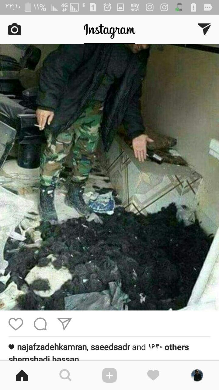 وقتی داعشی ها ریششان را تراشیدند و فرار کردند (عکس)