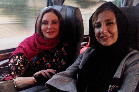 عکسی دیده نشده از دو ستاره زن سینمای ایران