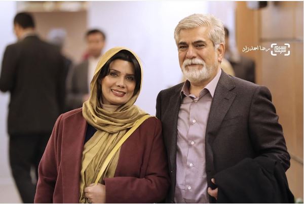 حسین پاکدل و همسرش در کاخ جشنواره +عکس