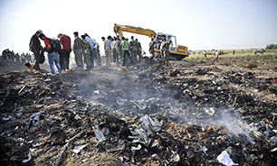 اعلام مقصران سقوط هواپیمای کاسپین