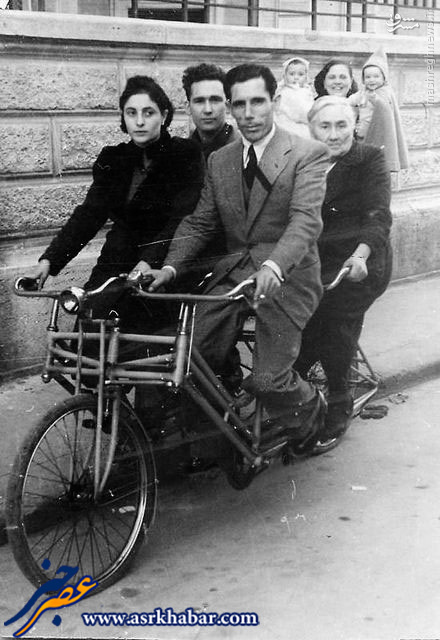 عکس: دوچرخه خانواده در تهران