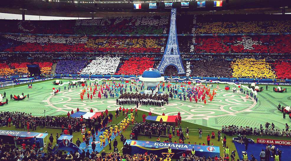 مراسم افتتاحیه یورو 2016 ، پاریس (عکس)