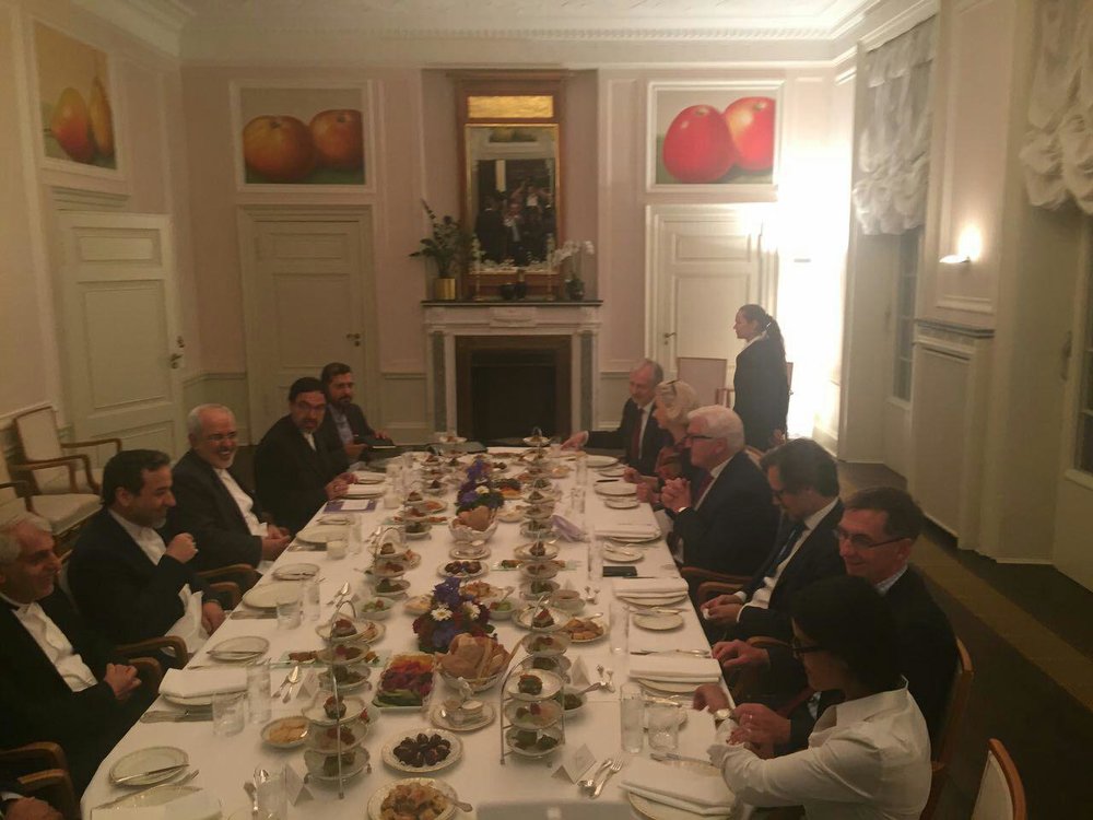 ضیافت افطاری وزیر خارجه آلمان برای ظریف(تصاویر)