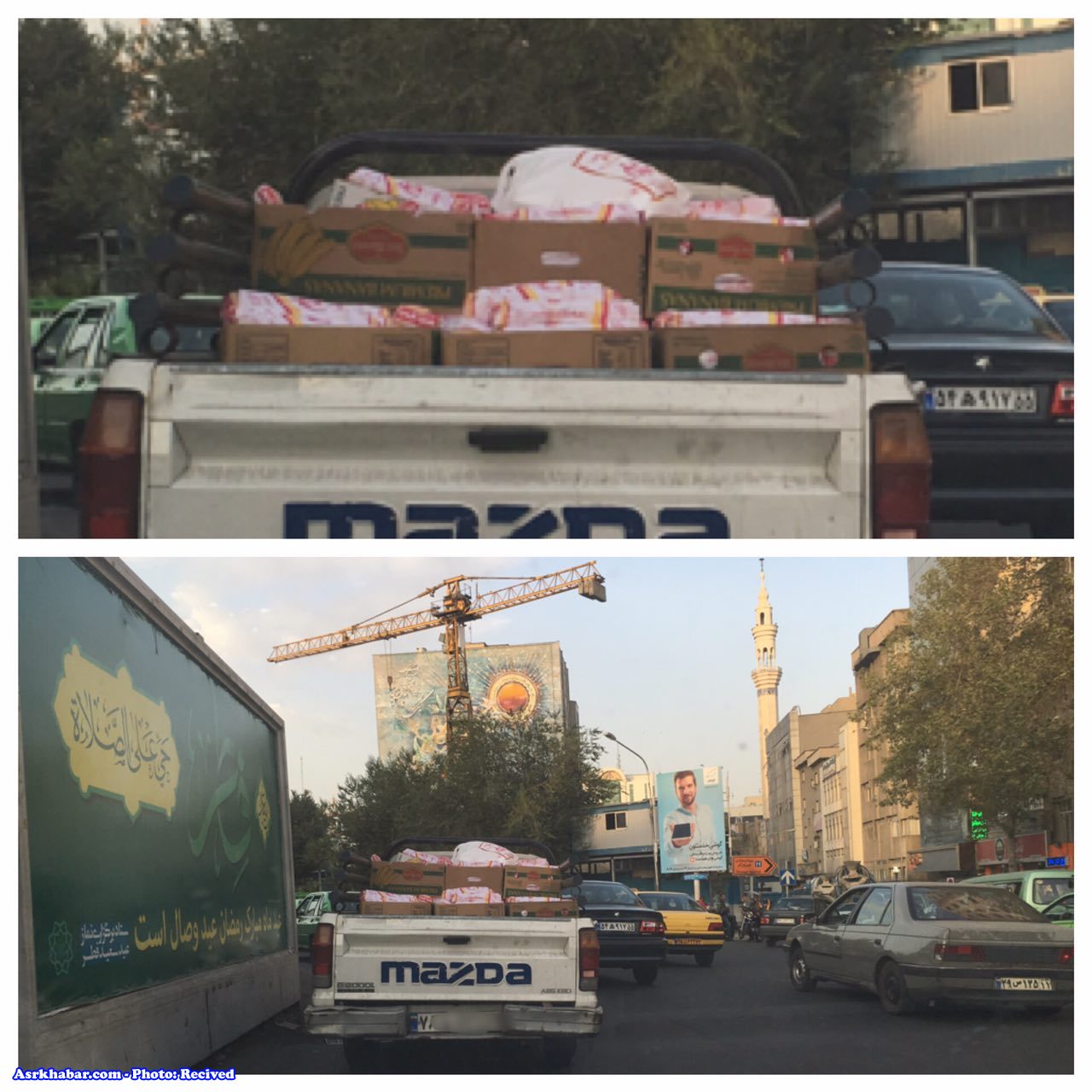 جا به جايي غيربهداشتي ساندويچ هاي ساندويچي مشهور در تهران (عكس)
