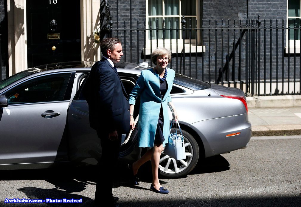 ماشین خانم نخست وزیر انگلیس (عکس)