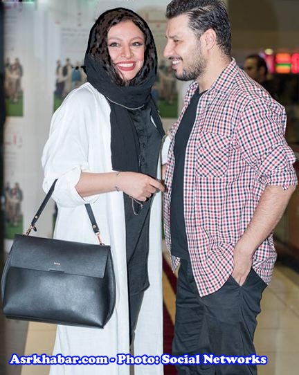 عکس جدید جواد عزتی و همسرش مه لقا باقری