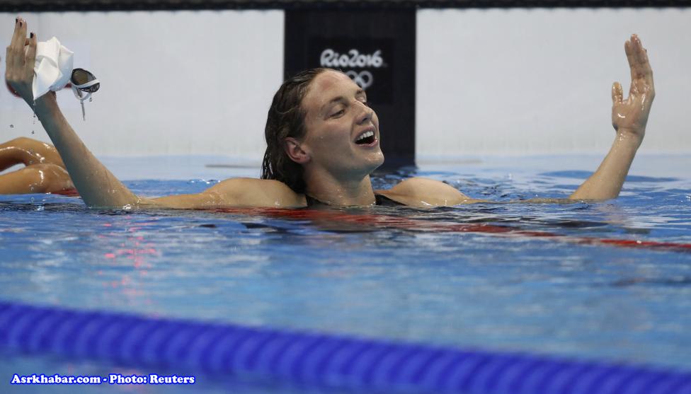 مسابقه شنای بانوان در المپیک (عکس)