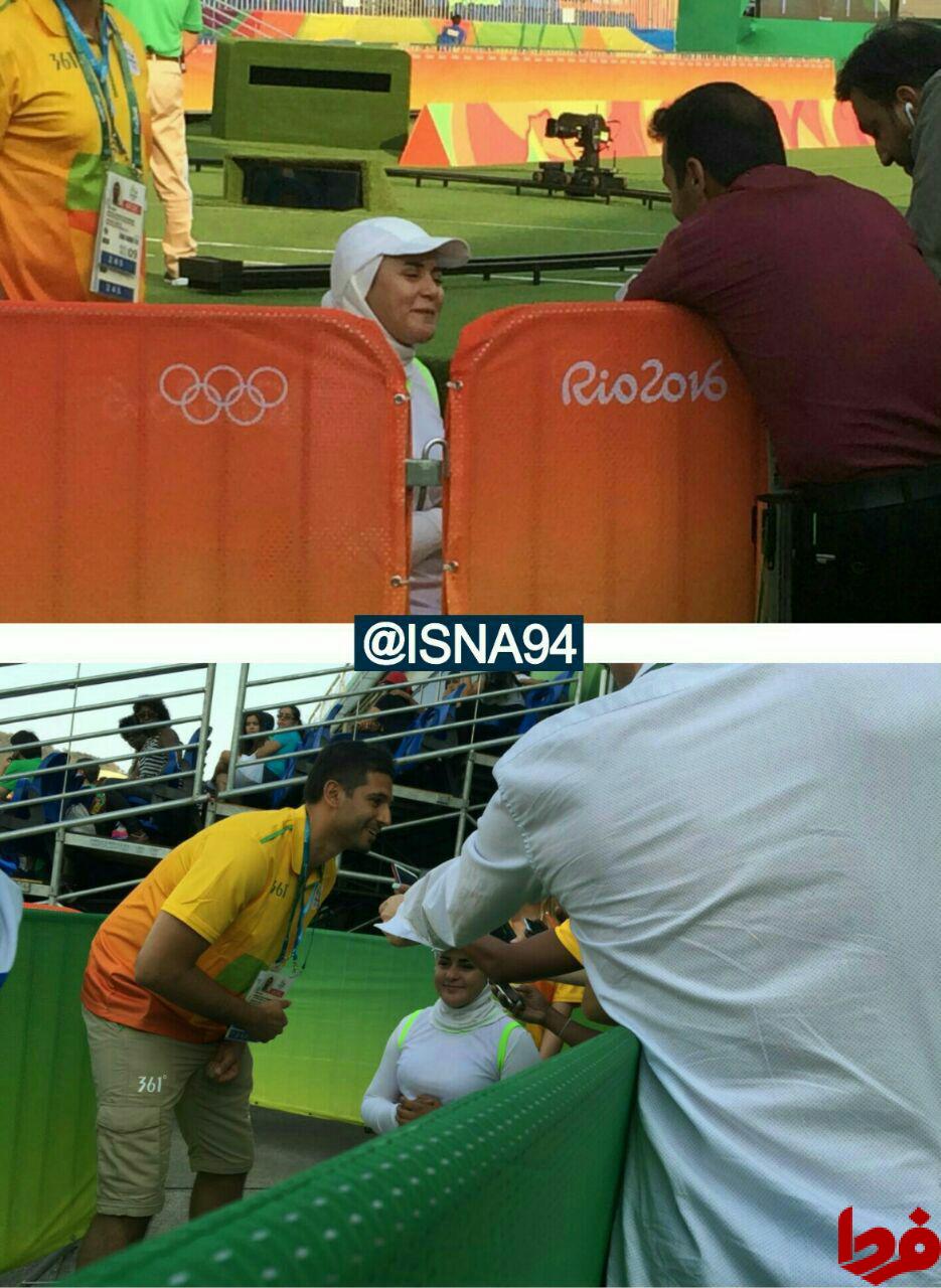 عکس: اشک‌های زهرا نعمتی بعداز حذف از المپیک ریو