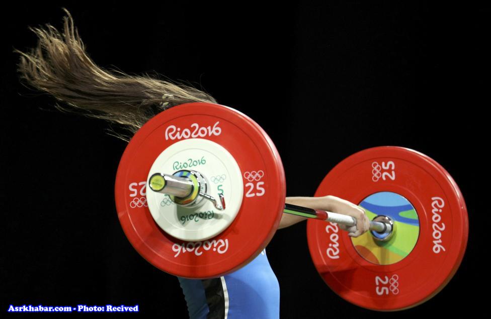 عکس دیدنی از وزنه بردار زن کوبایی در المپیک
