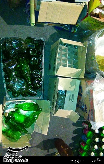 کشف ۶ هزار لیتر مشروبات الکلی توسط یگان امنیتی سپاه تهران(تصاوبر)