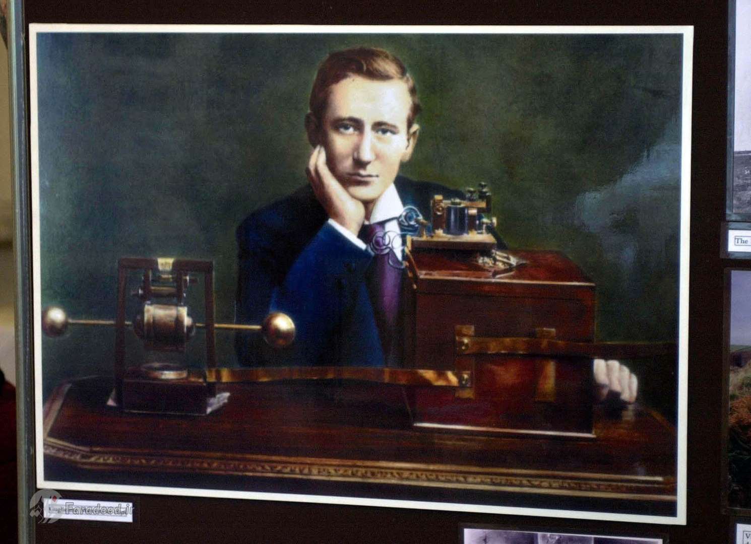اولین رادیو را چه کسی اختراع کرد؟ +عکس