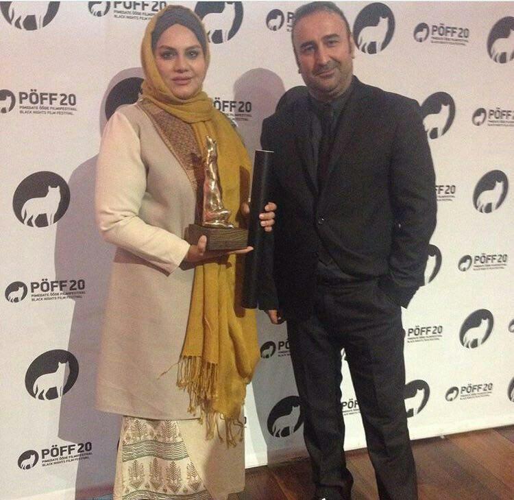 کارگردان زن ایرانی برنده بهترین جایزه شد(عکس)