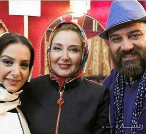 برزو ارجمند و همسرش با زلیخای سینمای ایران (+عکس)